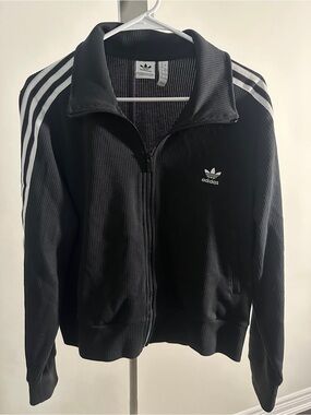 Adidas Stripes Zip Track Jacket